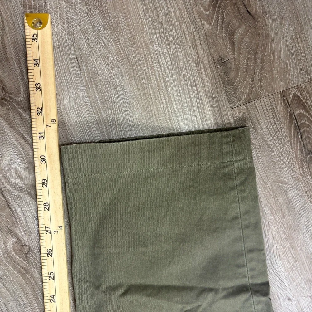 Polo Ralph Lauren Mens Chinos Pants 36x32 Stretch Straight Fit Green Mens
